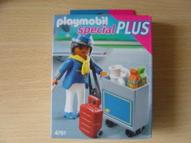 PLaymobil special plus stewardess 4761 NIEUW, Ophalen of Verzenden, Nieuw
