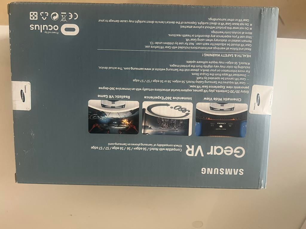 Samsung Gear VR (Powered by Oculus), Spelcomputers en Games, Virtual Reality, Nieuw, Telefoon, VR-bril, Ophalen of Verzenden