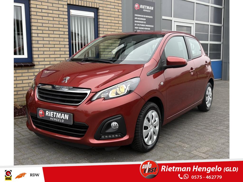 Peugeot 108 1.0 e-VTi Active ALL SEASON-BT-AIRCO- BTW AUTO, Keurmerk '100% Onderhouden', Gebruikt, Euro 6, 4 stoelen