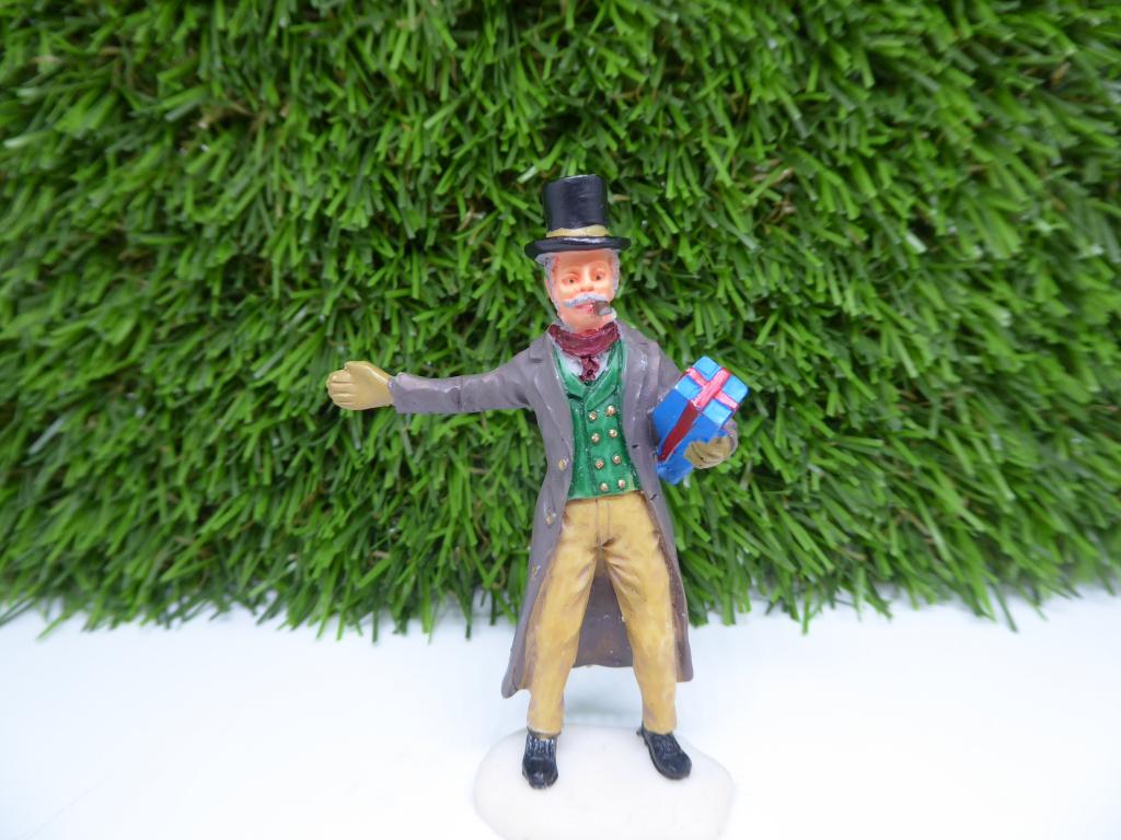 Lemax item - 37 -  ik ruim op, Ophalen of Verzenden, Zo goed als nieuw