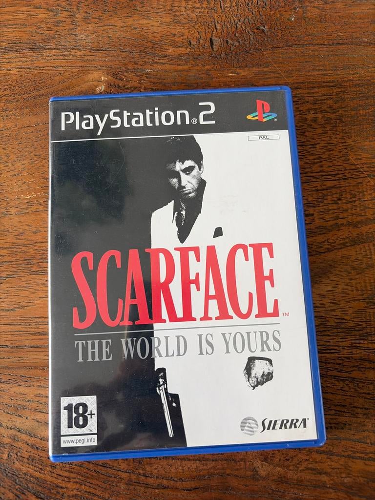 Scarface: The World Is Yours PS2, Spelcomputers en Games, Avontuur en Actie, Gebruikt, Vanaf 18 jaar, 1 speler