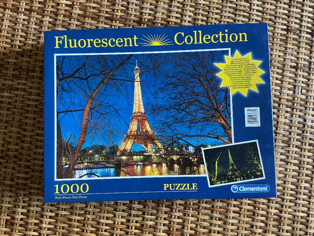 Puzzel eiffeltoren Parijs, Ophalen, 500 t/m 1500 stukjes, Zo goed als nieuw, Legpuzzel