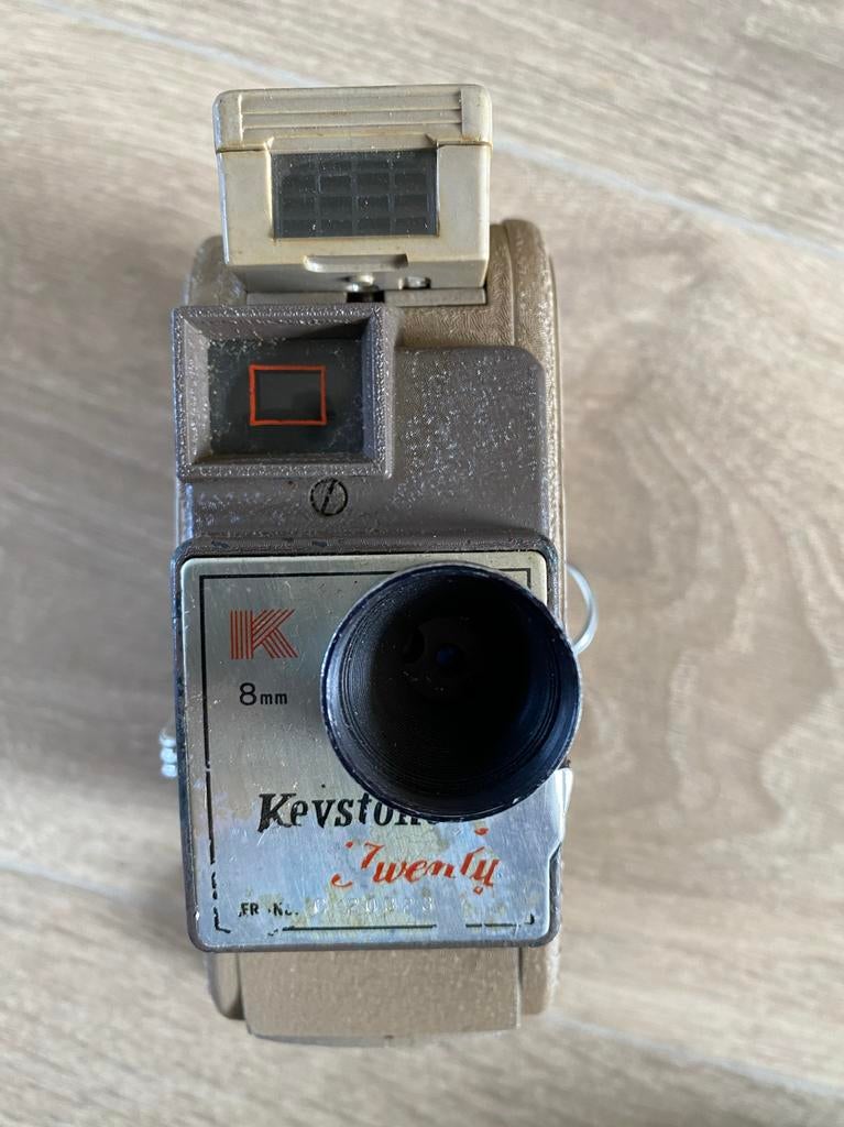 Oude vintage Keystone 8mm filmcamera, Ophalen of Verzenden, 8mm, Camera