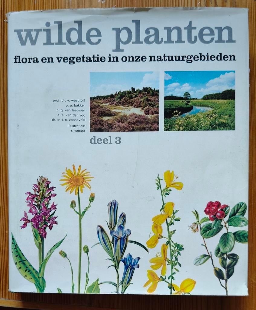 Wilde Planten, Flora en Vegetatie (3-delige serie), Boeken, Ophalen of Verzenden