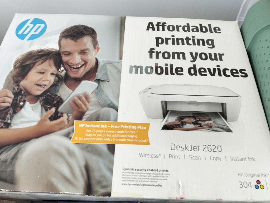 HP DeskJet 2620 All-in-One Printer - Draadloos Printen, Computers en Software, Printers, Kleur printen, Gebruikt, Inkjetprinter