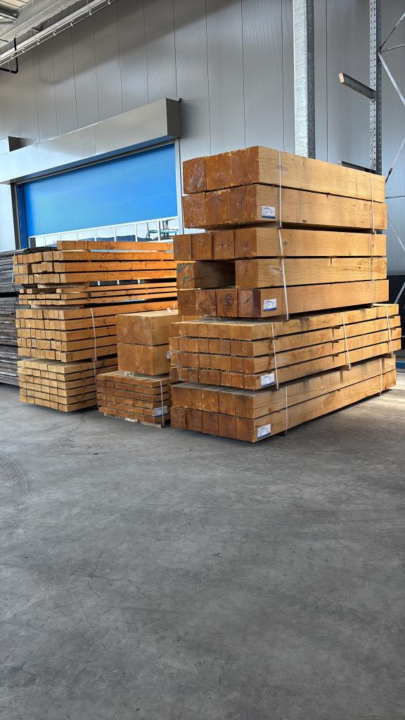25x25 30x30 Groot formaat frans eikenhout balken qp1 vers