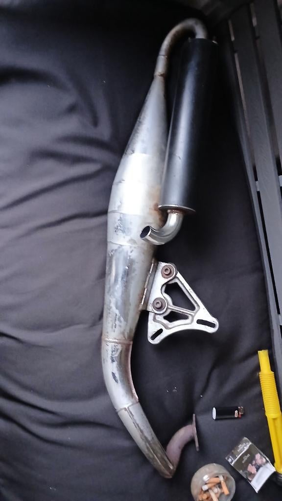 Technigas terugloop uitlaat voor Piaggio scooters, Ophalen of Verzenden