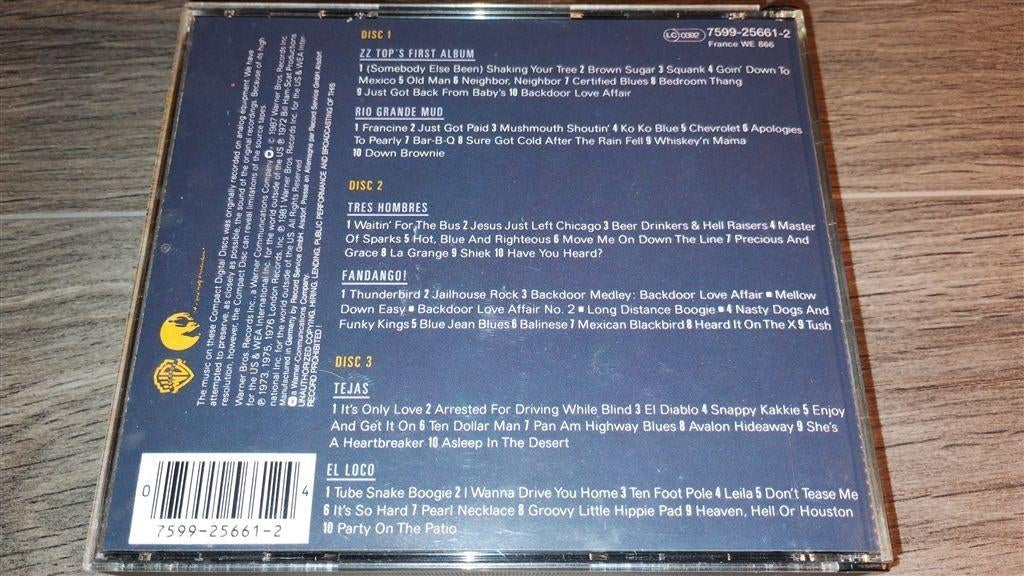 ZZ Top ‎- The ZZ Top Sixpack [3 CD], Ophalen of Verzenden, Zo goed als nieuw, Poprock