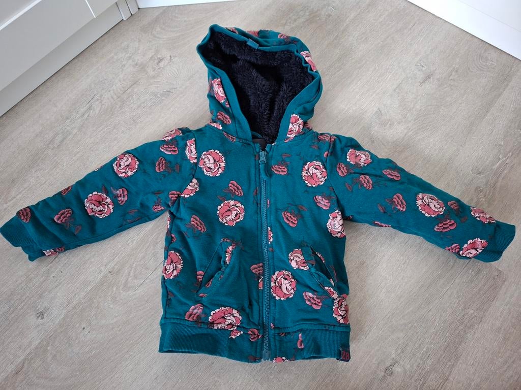 Z8 borgvest meisje groen maat 92/98, Gebruikt, Meisje, Ophalen of Verzenden, Z8