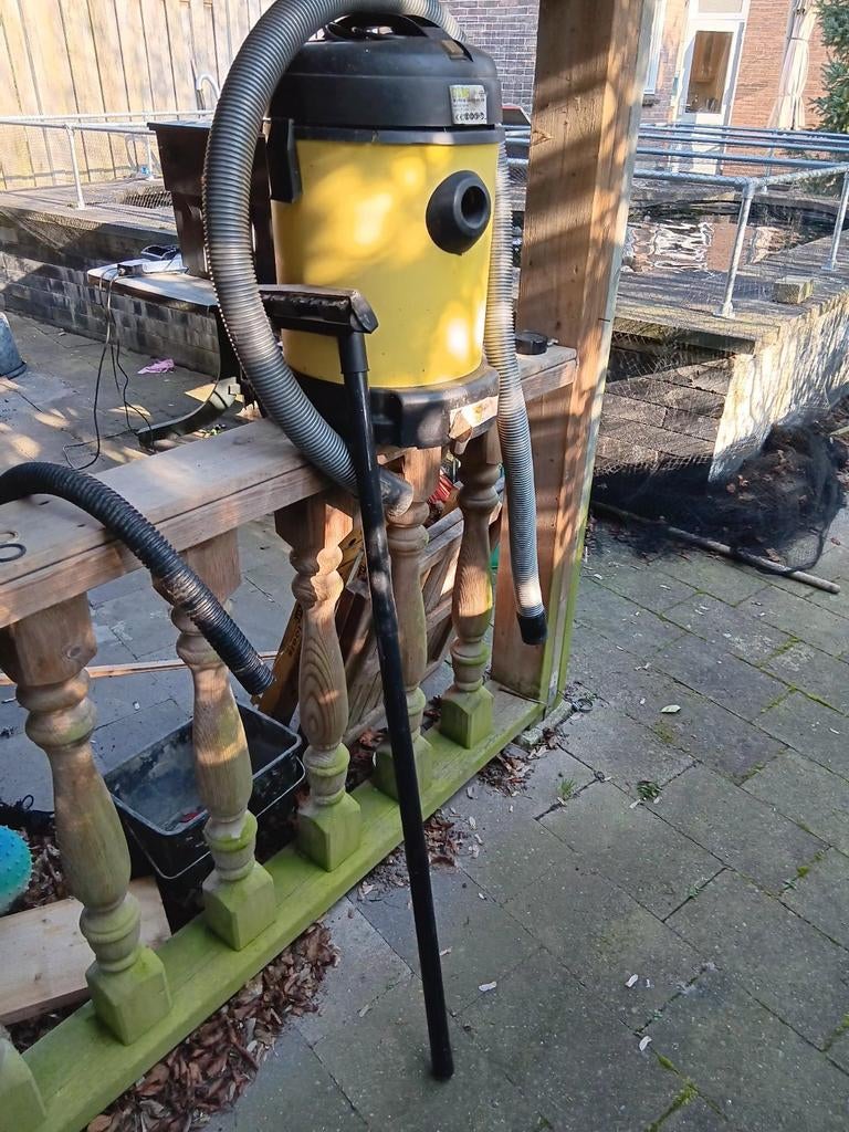 Vijverstofzuiger niet nieuw werkt wel., Ophalen, Gebruikt