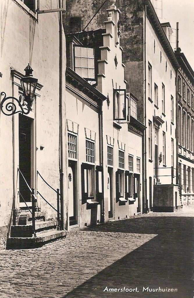 Amersfoort Muurhuizen met trapgeveltje, Verzenden, 1940 tot 1960, Ongelopen, Utrecht