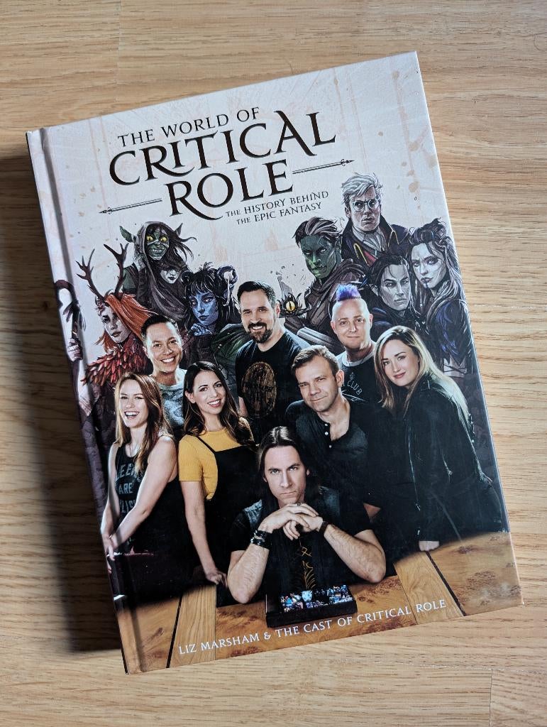 The world of Critical Role - hardcover - als nieuw, Critical role, Ophalen of Verzenden, Zo goed als nieuw, Overige onderwerpen