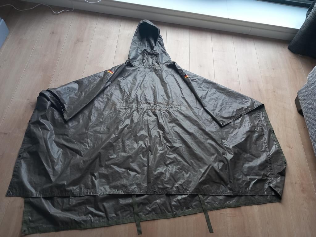 Bundeswehr Regen Poncho heavy duty, Ophalen of Verzenden, Landmacht, Duitsland