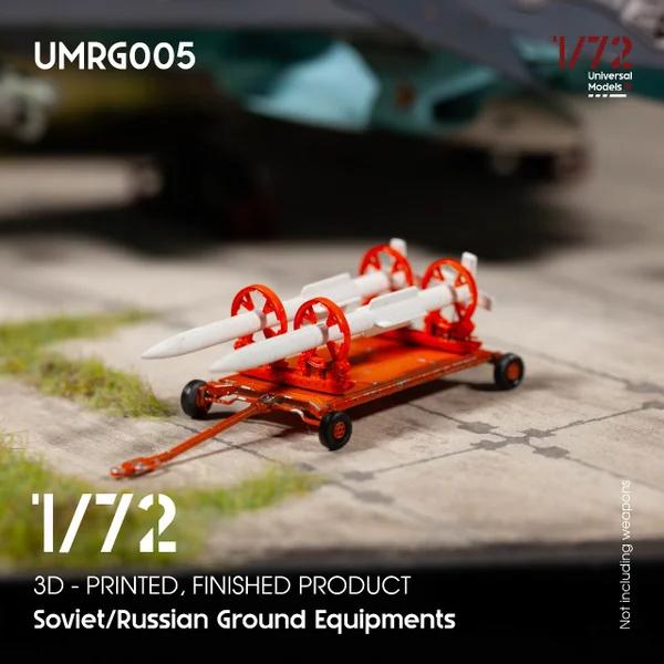 1/72 Universal Models UMRG005 | Russian Missile Cart model A, Verzamelen, Ophalen, Schaalmodel, Bertha von Suttnerstr, Nieuw