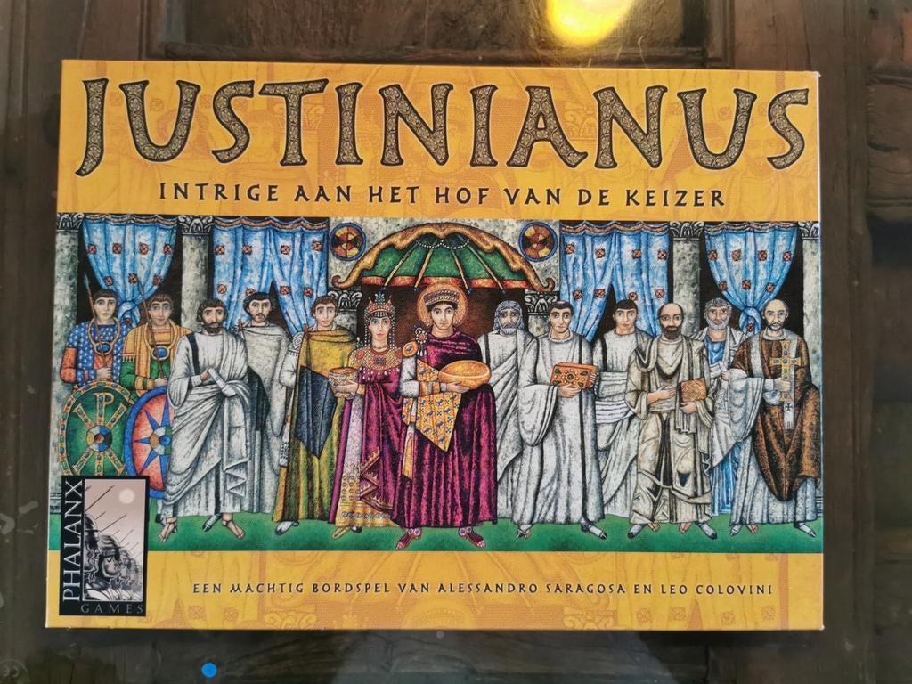 Justinianus bordspel gameschooling geschiedenis strategie, Hobby en Vrije tijd, Gezelschapsspellen | Bordspellen, Ophalen of Verzenden