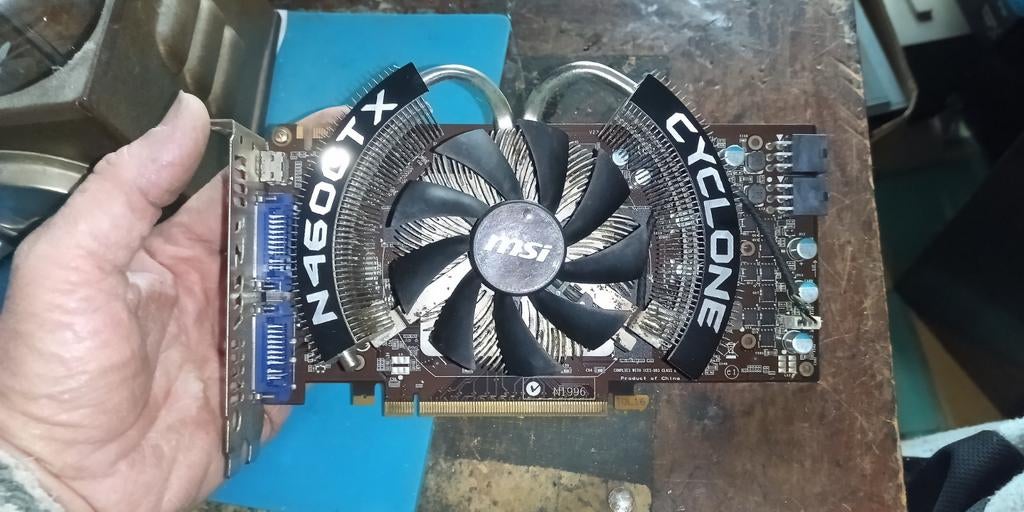 MSI N460GTX Cyclone videokaart, Ophalen of Verzenden, GDDR5, HDMI