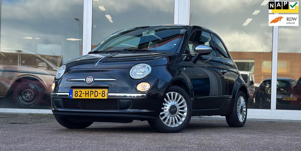 Fiat 500 1.2i Lounge 1e Eigenaar Schuif/Kantel dak Navigatie, Gebruikt, 1242 cc, 4 cilinders, 840 kg