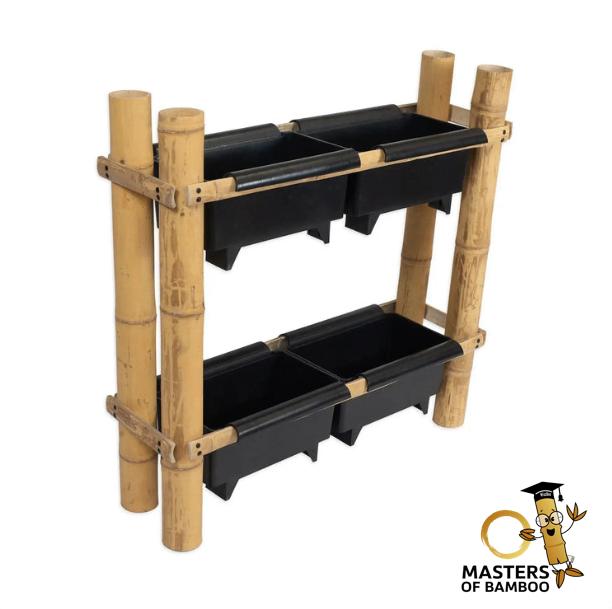 moestuinbak, kweekbak, kweektafel van bamboe € 69,95!, Overige materialen, Nieuw, Ophalen of Verzenden, Balkon