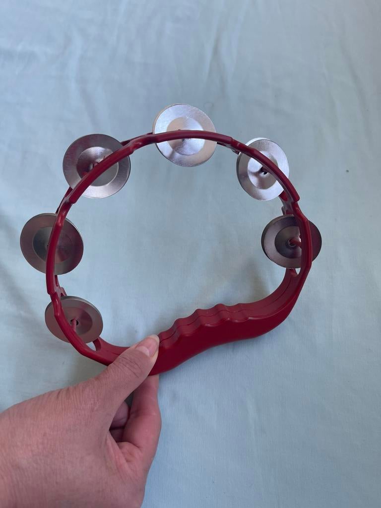 Tamboerijn, Ophalen of Verzenden, Zo goed als nieuw, Rood, Overige materialen