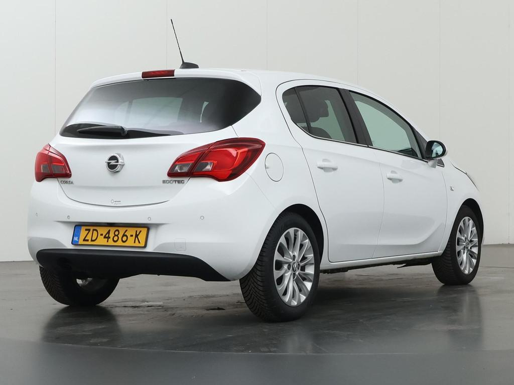 Opel Corsa 1.0 Turbo Online Edition | Navigatie | Climate Co, Voorwielaandrijving, Stof, Gebruikt, Euro 6