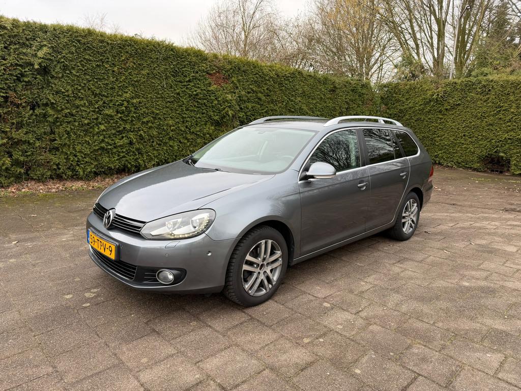 Volkswagen Golf Variant 1.6 TDI Highline BlueMotion, Voorwielaandrijving, Euro 5, Alcantara, Origineel Nederlands