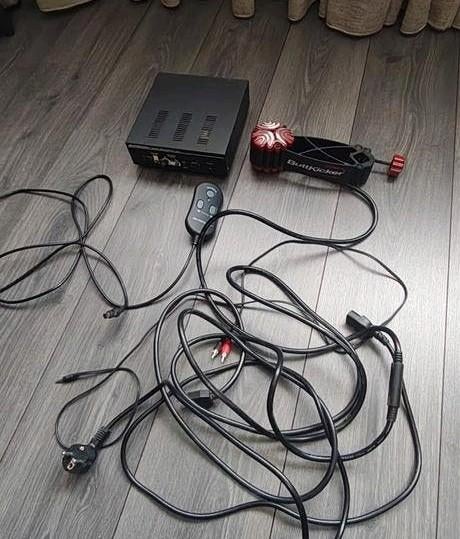 Buttkicker Gamer. Bas omzet in trillingen, 1 speler, Racen en Vliegen, Ophalen of Verzenden, Zo goed als nieuw