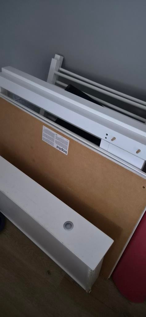 Bopita Box  Wit met Lade - Gedemonteerd, Kinderen en Baby's, Boxen, Ophalen of Verzenden, Gebruikt