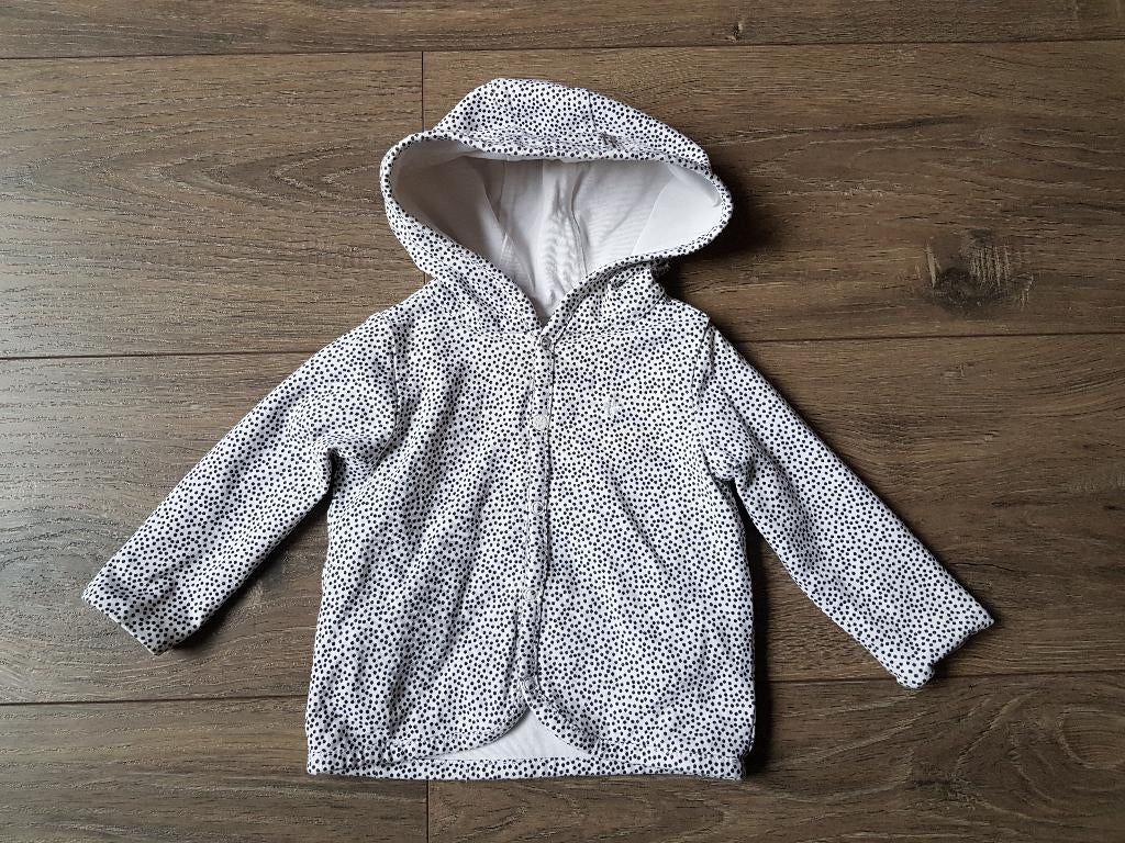 Tweezijdig vest meisje / jongetje -- maat 56 / 62 -- Noppies, Kinderen en Baby's, Gebruikt, Ophalen of Verzenden, Noppies, Truitje of Vestje