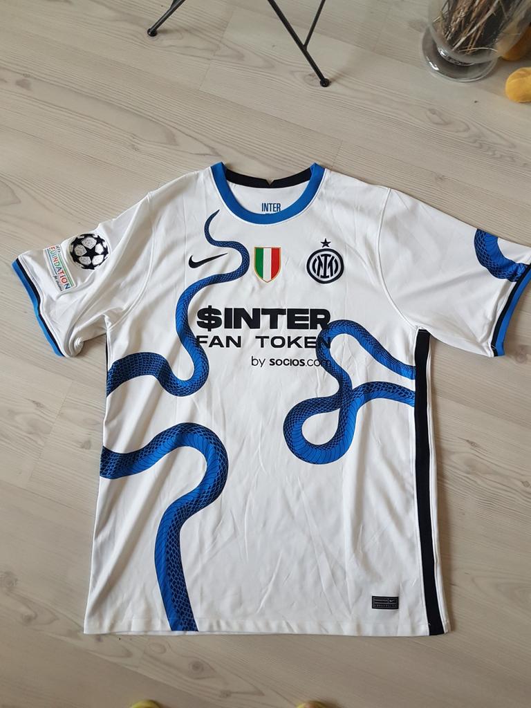 Inter Milan heren voetbalshirt in maat xxxl, Groter dan maat XL, Ophalen of Verzenden, Zo goed als nieuw, Shirt