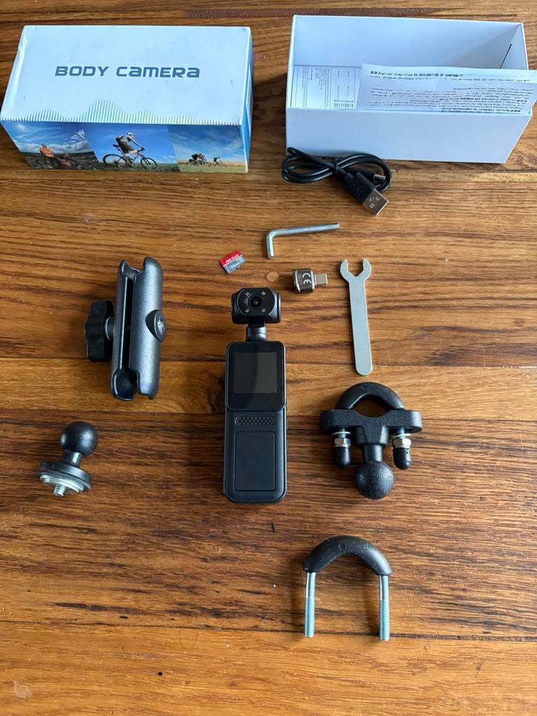 Action cam voor motor of fiets, Audio, Tv en Foto, Actiecamera's, Ophalen of Verzenden, Zo goed als nieuw, Overige merken