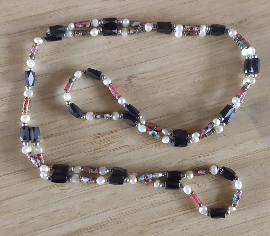 ketting met magneet steentjes volgnr 9, Verstelbaar, Overige kleuren, Nieuw, Ophalen of Verzenden