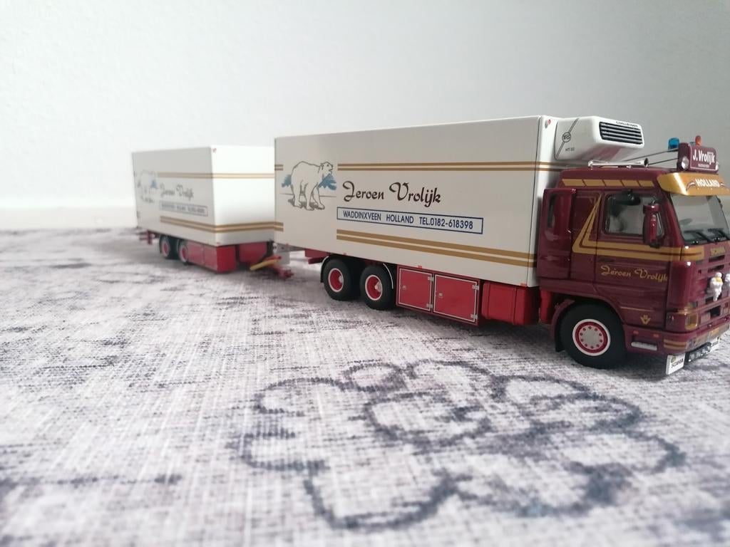Wsi Scania 143 Jeroen Vrolijk, Ophalen of Verzenden, Nieuw, Bus of Vrachtwagen