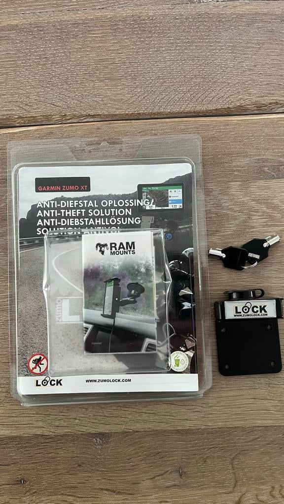 Ram mount zumo lock Garmin XT, Ophalen of Verzenden, Zo goed als nieuw