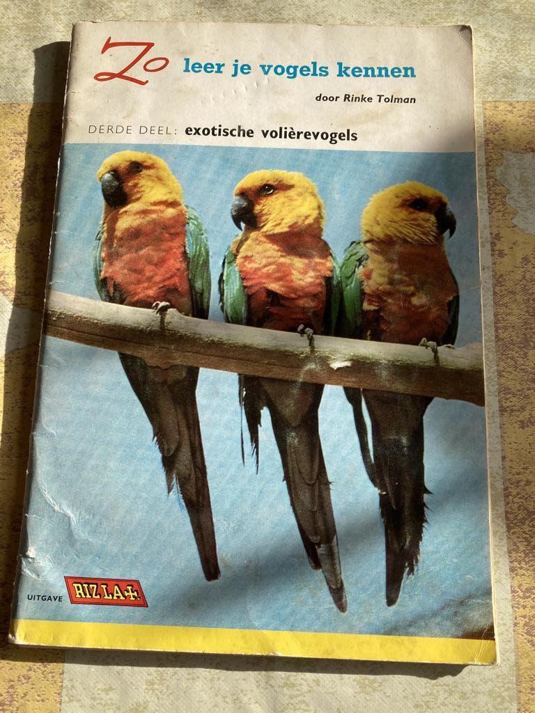 Zo leer je vogels kennen Rizla album, Ophalen of Verzenden, Gelezen, Plaatjesalbum