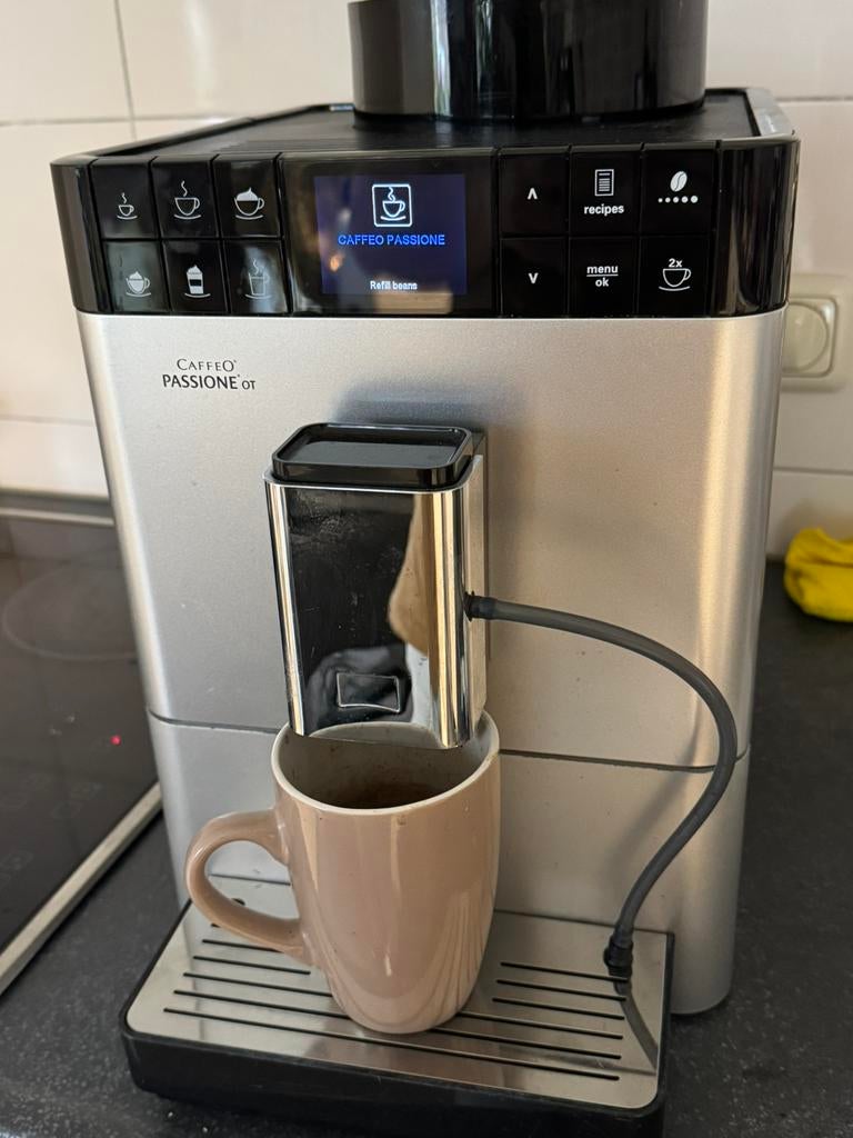 Melitta Caffeo Passione OT Koffiemachine, Witgoed en Apparatuur, Koffiezetapparaten, Koffiemachine, Ophalen of Verzenden, Zo goed als nieuw
