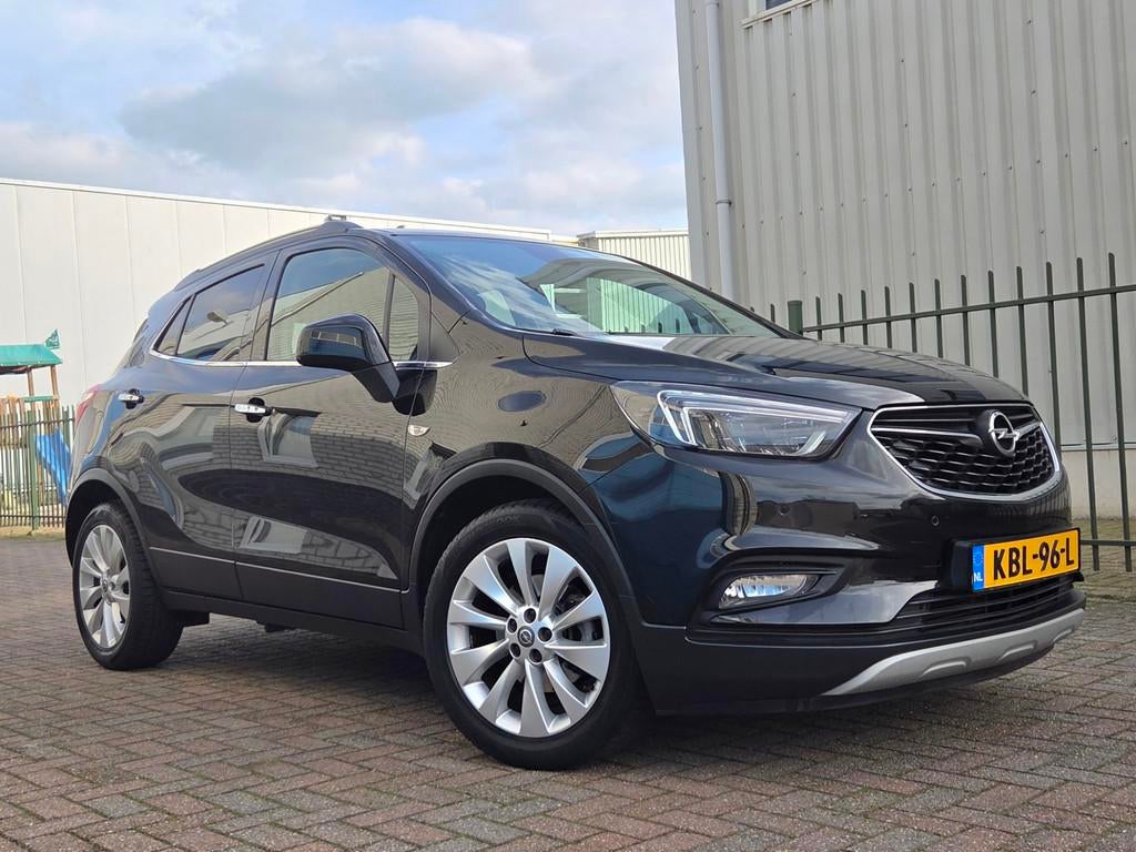 Opel MOKKA X 1.4 Turbo Innovation Automaat-Navigatie-Camera, Auto's, Gebruikt, Euro 6, Leder en Stof, Zwart