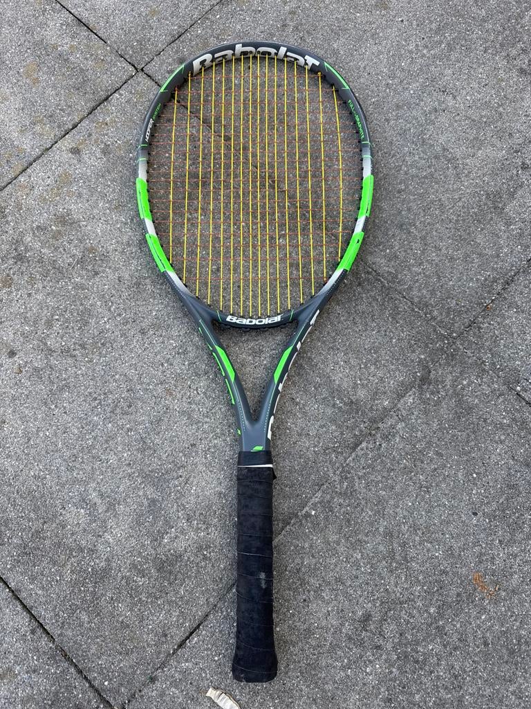 Babolat Flow Lite Tennisracket - Groen/Grijs, Ophalen, Gebruikt, Racket, Babolat