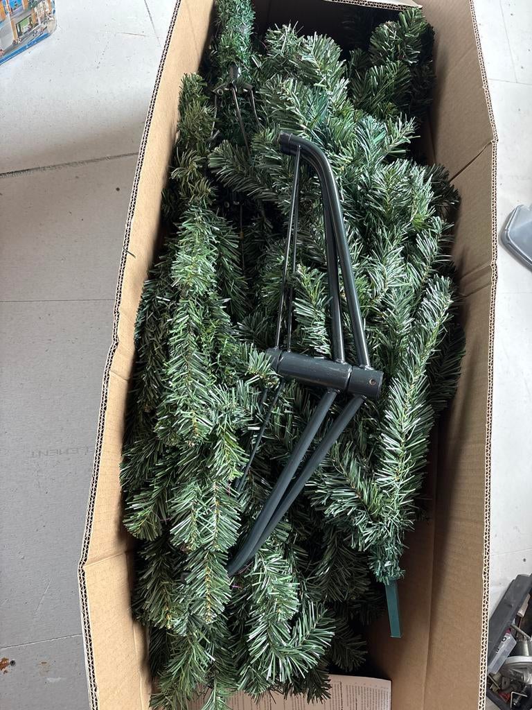 Blackbox classic kerstboom 215 cm, Ophalen, Gebruikt