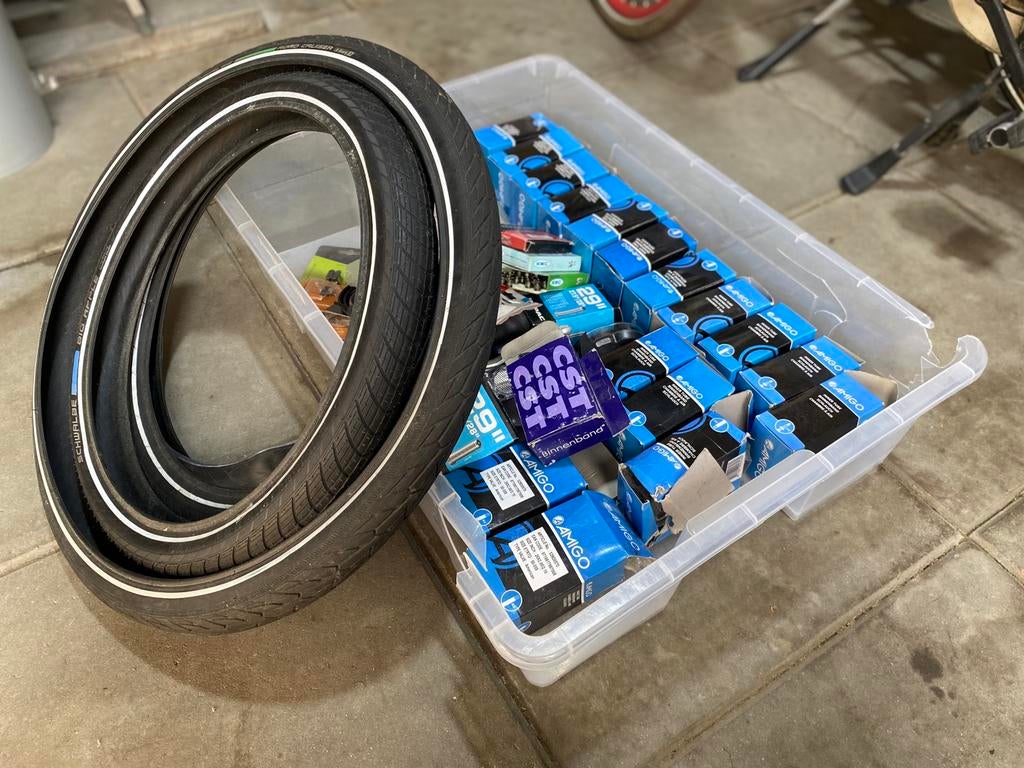 HEEL VEEL onderdelen van zorghulpmiddelen en fietsen, Fietsen en Brommers, Fietsaccessoires | Overige Fietsaccessoires, Ophalen of Verzenden