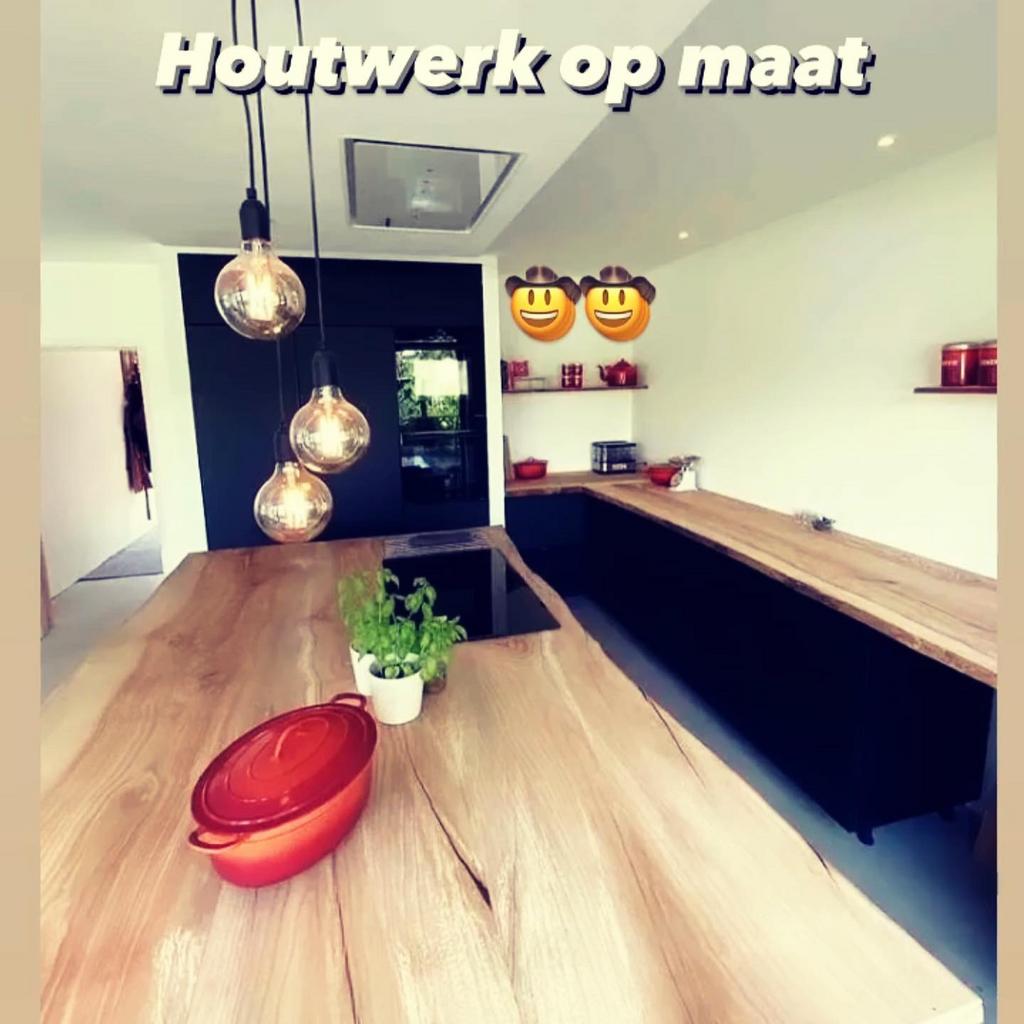 Unieke houten bladen op maat voor diverse doeleinden, Huis en Inrichting, Tafels | Sidetables, Eikenhout, Nieuw, Ophalen of Verzenden
