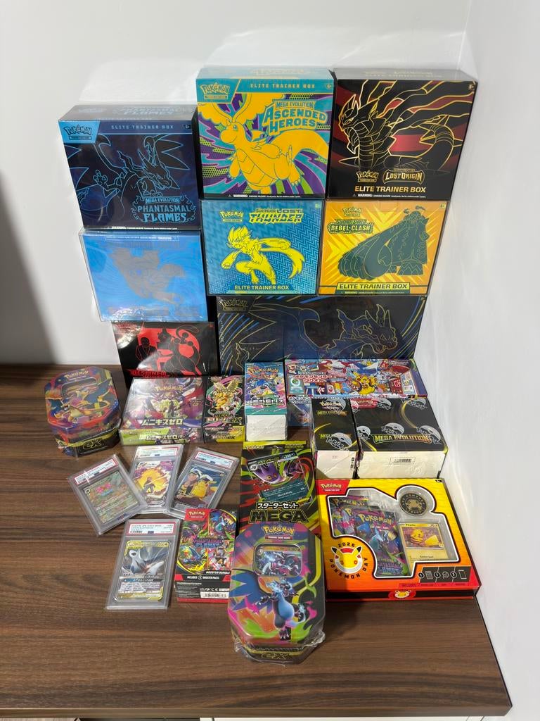 Pokémon Sealed Collectie VERKOOP, Ophalen of Verzenden, Zo goed als nieuw, Overige typen, Foil