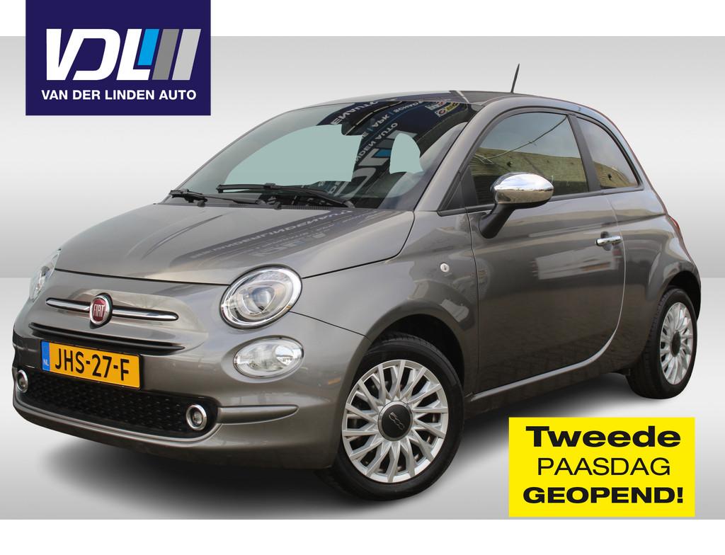 Fiat 500 1.0 Hybrid Apple carplay/ Android auto l 15" velgen, Voorwielaandrijving, Stof, Gebruikt, Euro 6