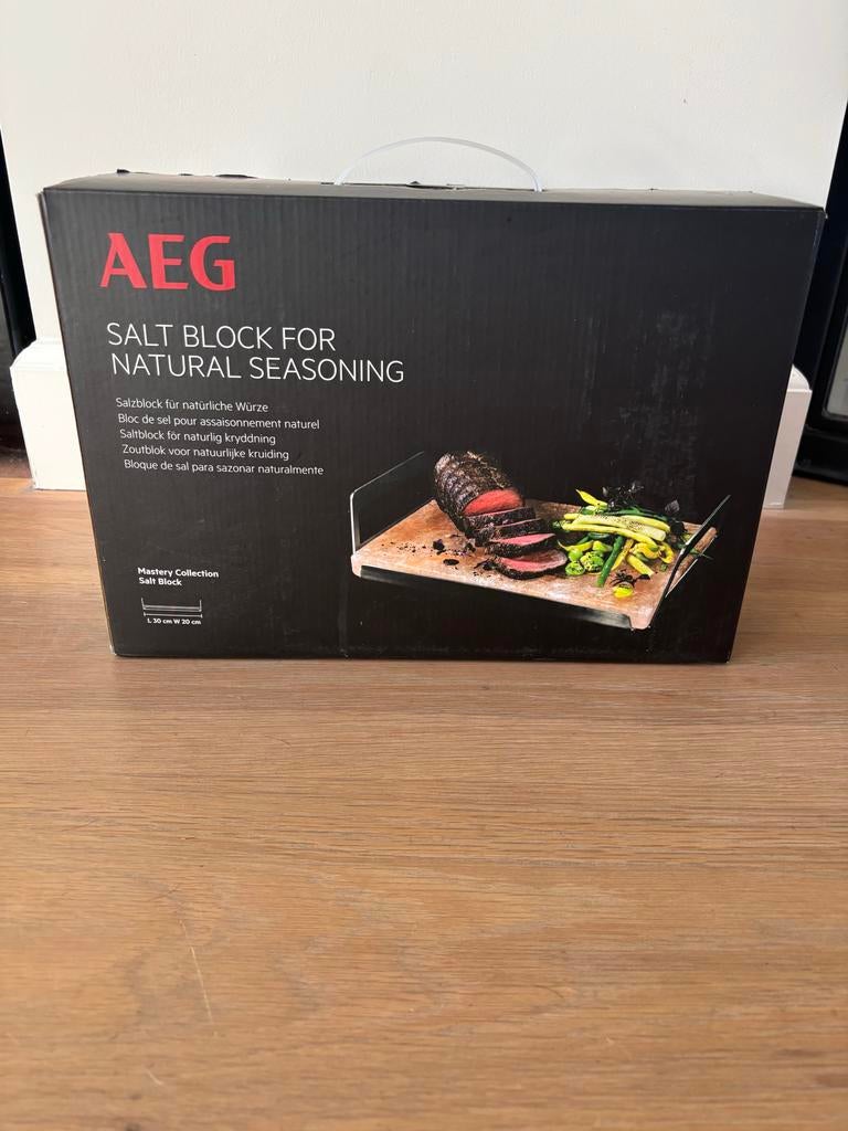 AEG Zoutblok voor natuurlijke kruiding - Nieuw in doos, Ophalen of Verzenden, Nieuw