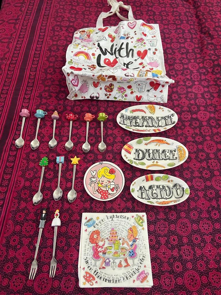 Blond Amsterdam boodschappentas, Ophalen, Gebruikt