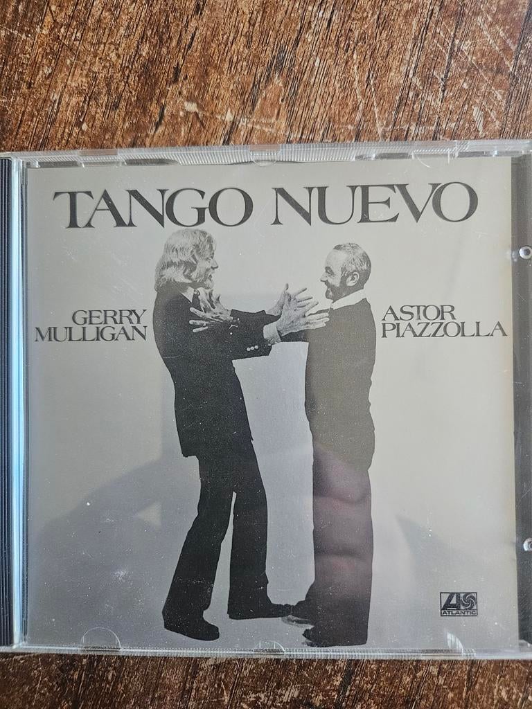 Gerry Mulligan Astor Piazzolla - Tango Nuevo CD, Ophalen of Verzenden, 1980 tot heden, Zo goed als nieuw, Jazz
