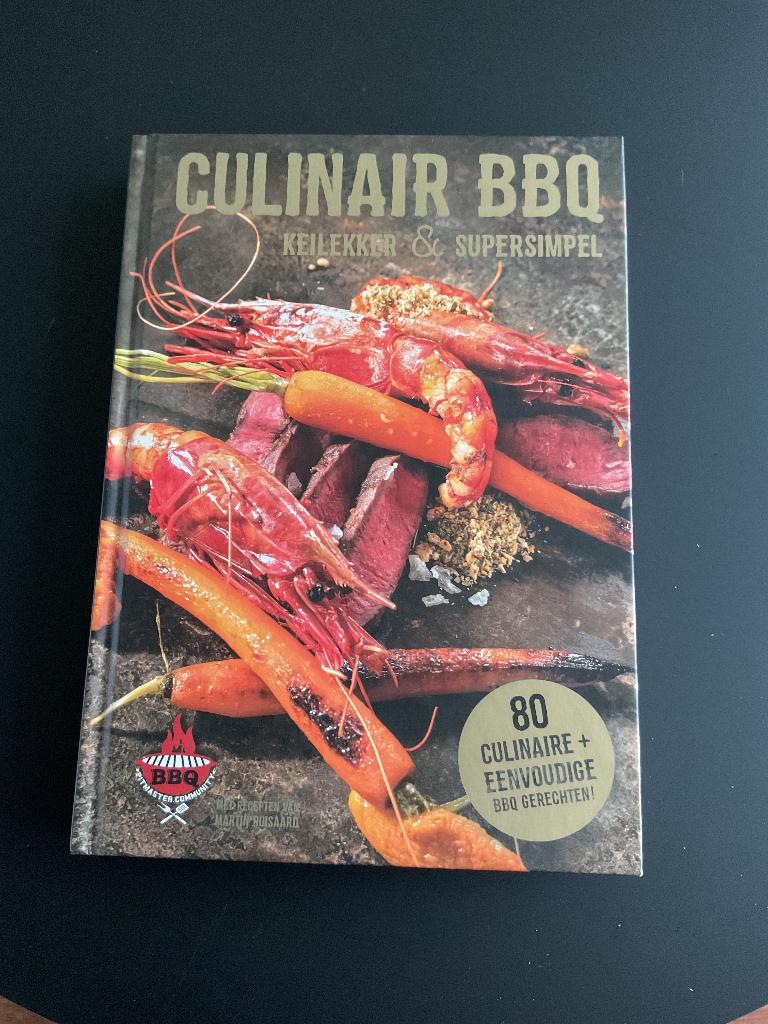 BBQ boek culinair bbq kei lekker en super simpel, Ophalen, Zo goed als nieuw