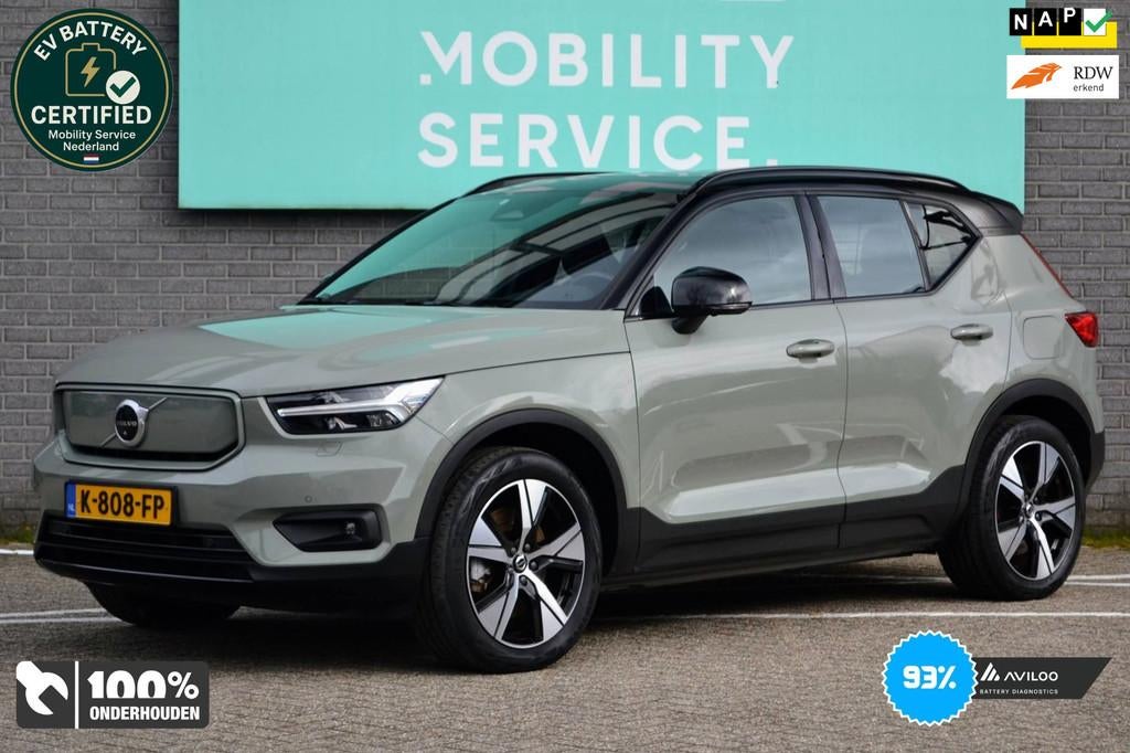 Volvo XC40 Recharge P8 AWD R-Design CarPlay Clima ACC Trekha, 1300 min, Gebruikt, Origineel Nederlands, Vierwielaandrijving