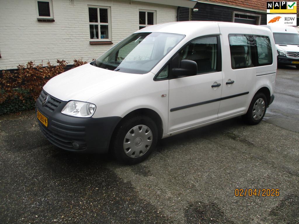 Volkswagen Caddy 2.0 Comfort 5p BENZ/CNG . Lagers versnell.b, Auto's, Voorwielaandrijving, Stof, Gebruikt, Overige modellen