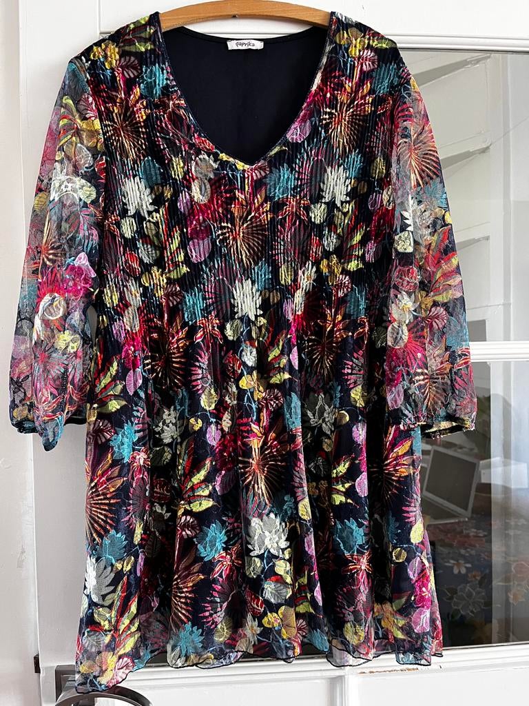 Paprika tuniek 50/52, Kleding | Dames, Grote Maten, Ophalen of Verzenden, Zo goed als nieuw, Blouse of Tuniek