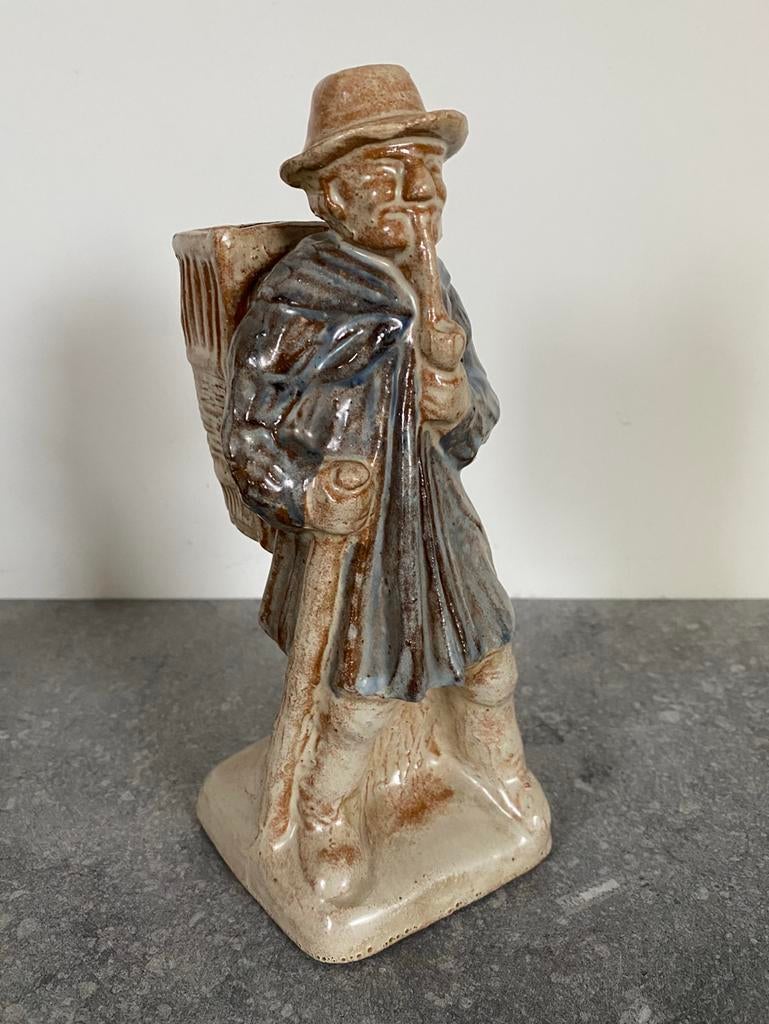 Marskramer antieke spaarpot verzamelobject keramiek, Ophalen of Verzenden